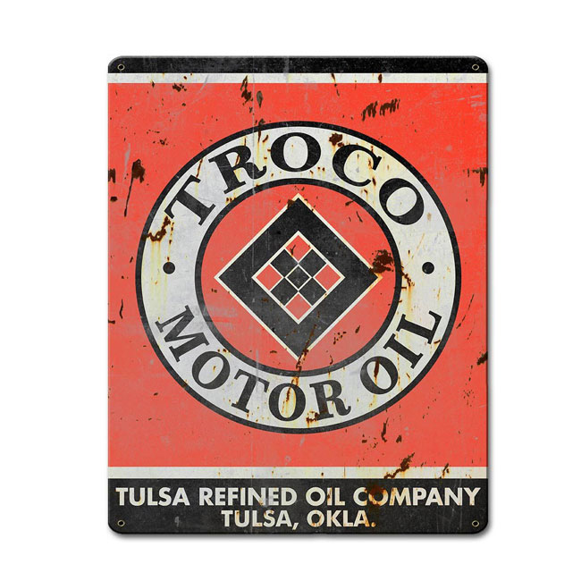 Troco Motor Oil Can