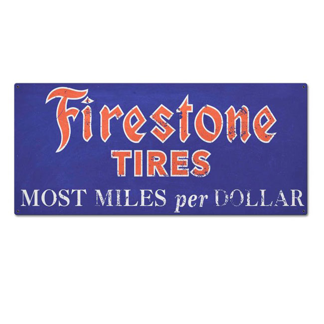 Firestone Tire Sign