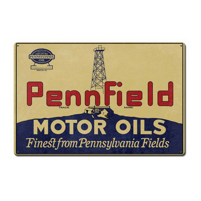 Pennfield Motor Oil Sign