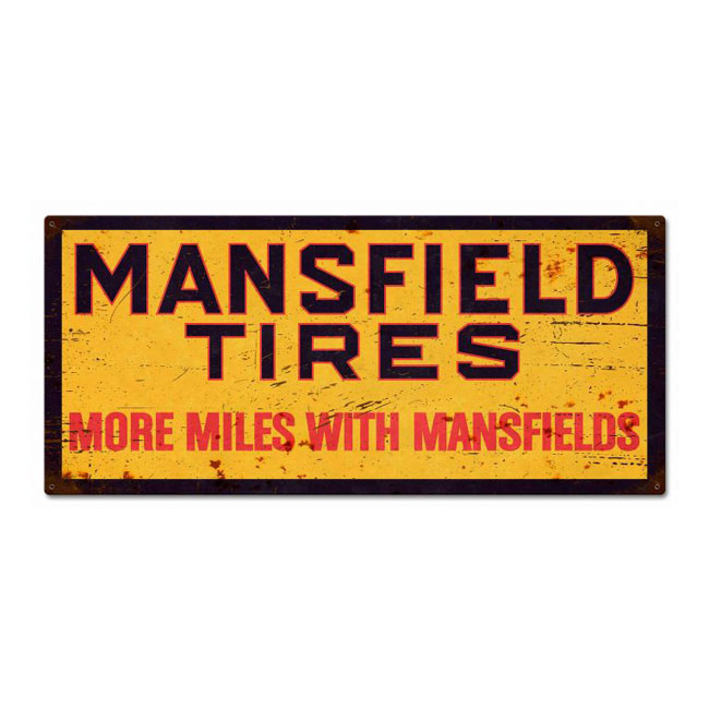 Mansfield Tires Sign