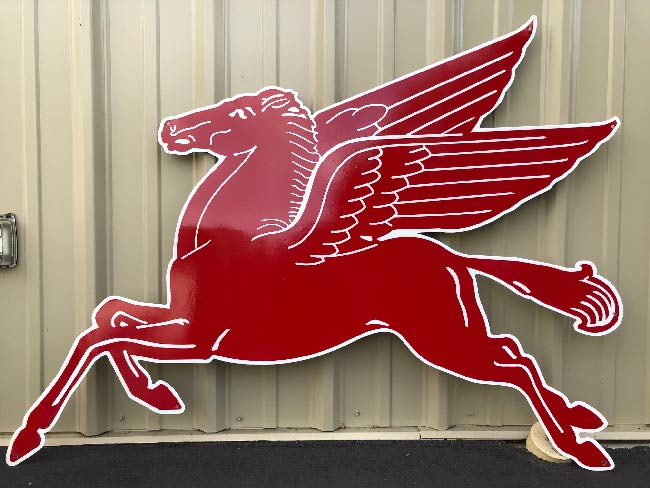 Click to view more Flying Red Horse Signs