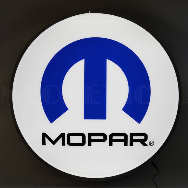 Mopar LED Lighted Sign