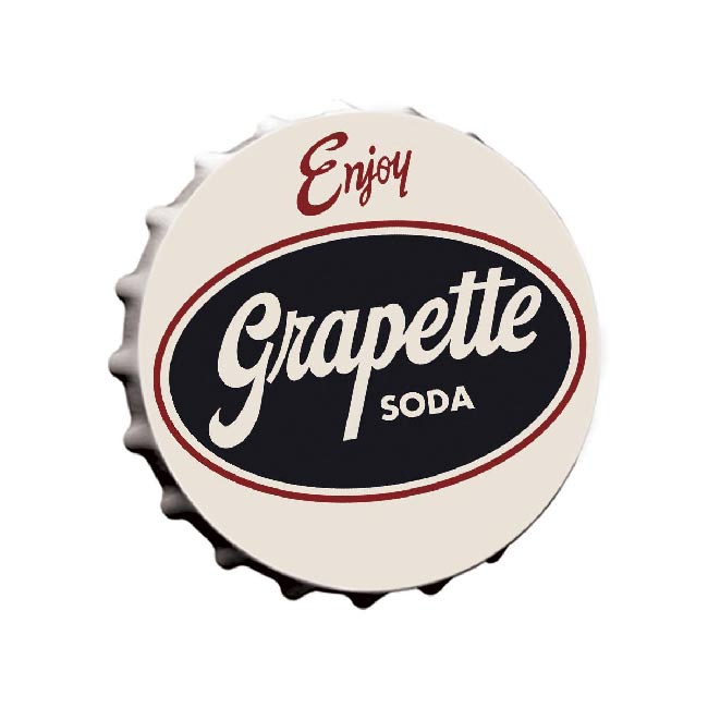 Grapette Soda Sign