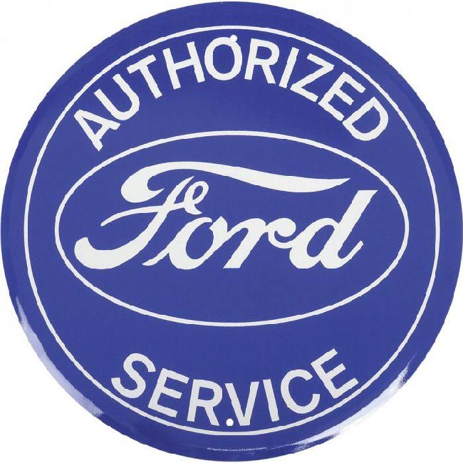 Ford Authorized Service Sign