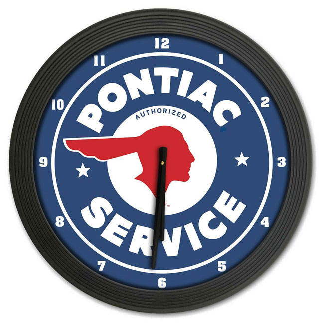 Pontiac Garage Clock