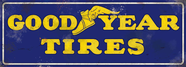 Goodyear Tire Sign 