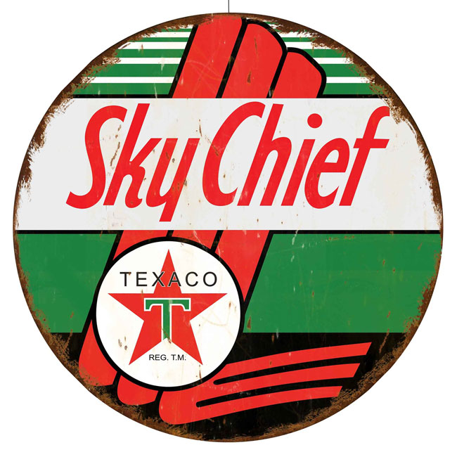 Texaco Sky Chief Gas Sign