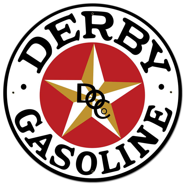 Derby Gasoline Sign