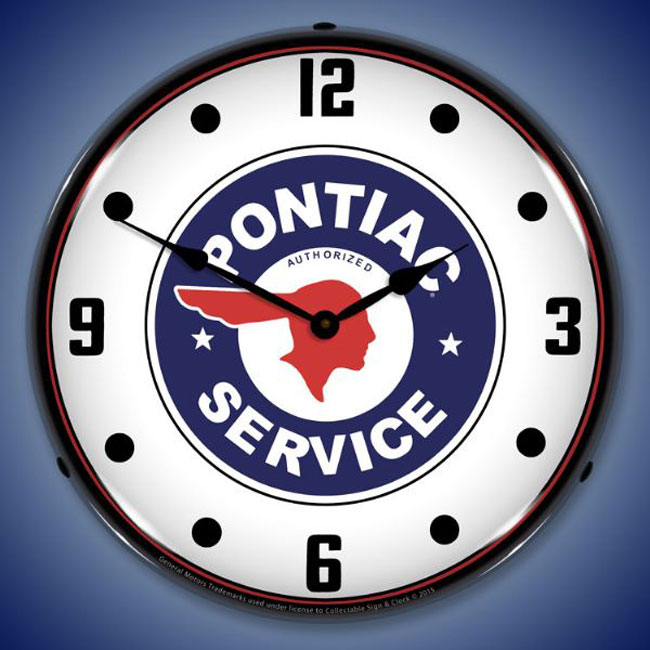 Pontiac Service Clock