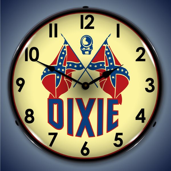 Dixie Gas Clock