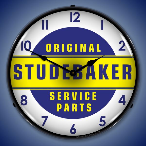 Studebaker Parts & Service Clock 