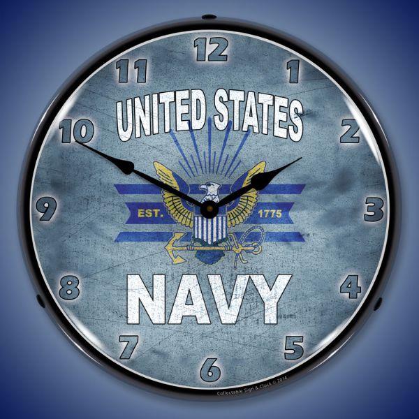 Navy Clock