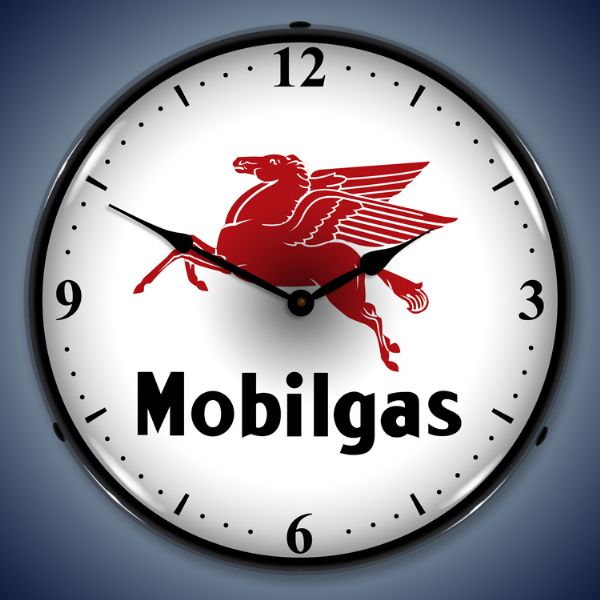Mobil Gas Clock