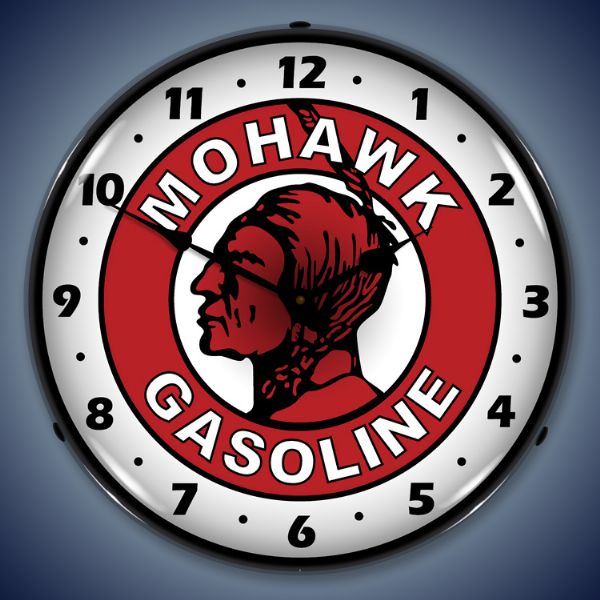 Mohawk Gasoline Clock