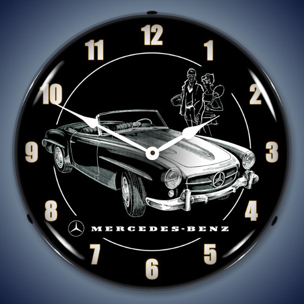 Mercedes Clock