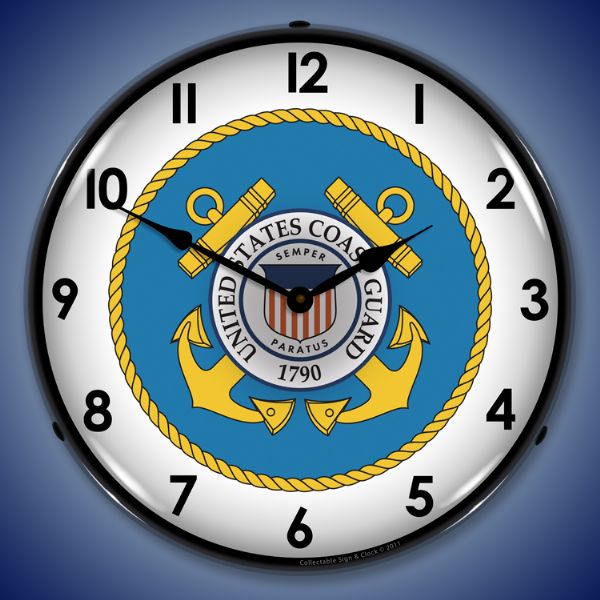 Coast Guard Clock