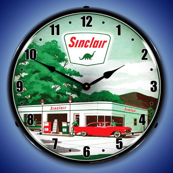 Sinclair Gas Station Clock