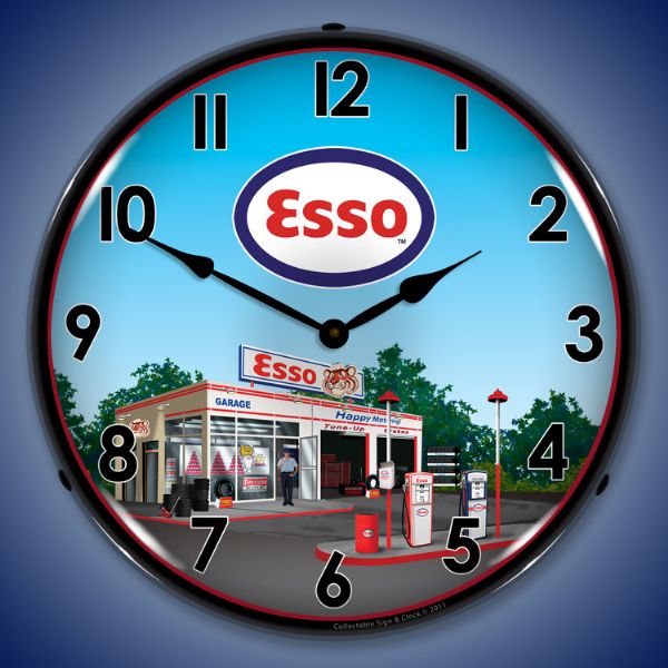 Esso Gasoline Clock