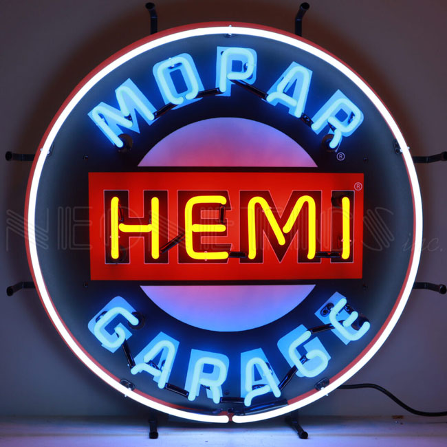 Mopar Garage Neon Sign