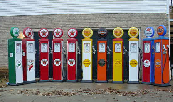 Retro Gas Pump