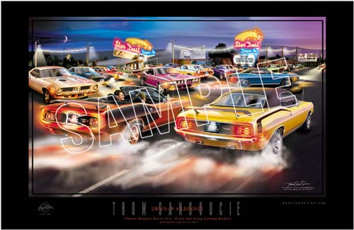 Drive A Legend Mopar Limited Edition Art Print