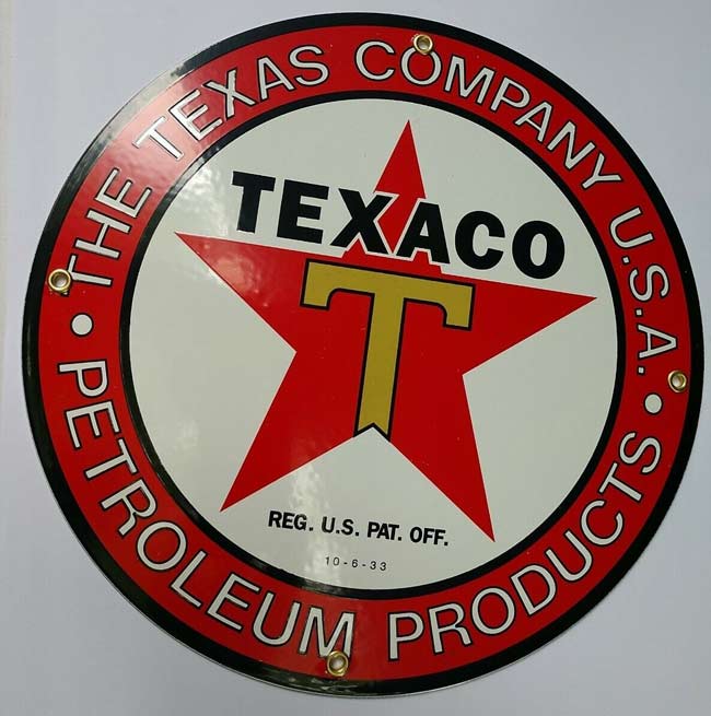 Porcelain Sign Collection 4 Texaco