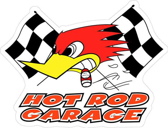 Hot Rod Garage Sign