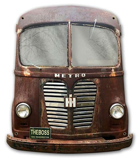 1953 Metro Van Sign