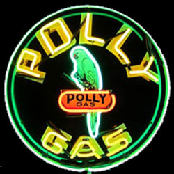 Polly Gasoline Sign