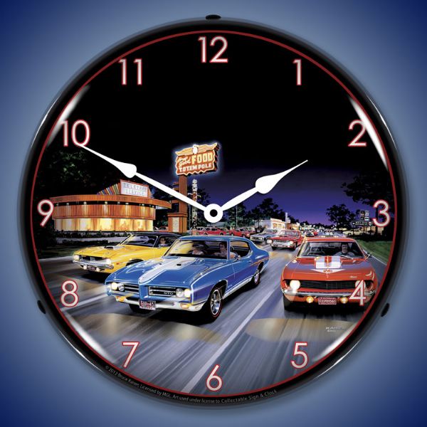 Click to view more Lighted LED Clocks Garage Clocks