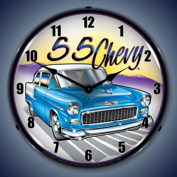 1955 Chevy Lighted Clock 
