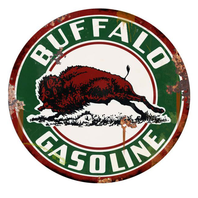 Buffalo Gasoline Sign