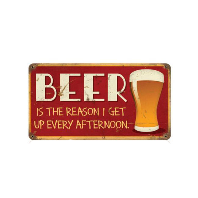 Beer Every Afternoon Sign