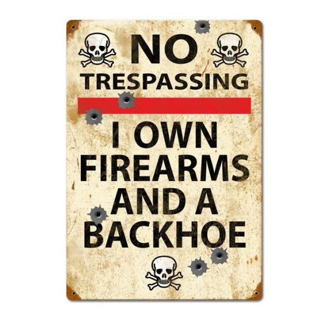 No Trespassing Sign