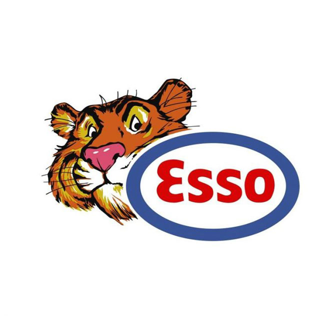 Esso Tiger Sign