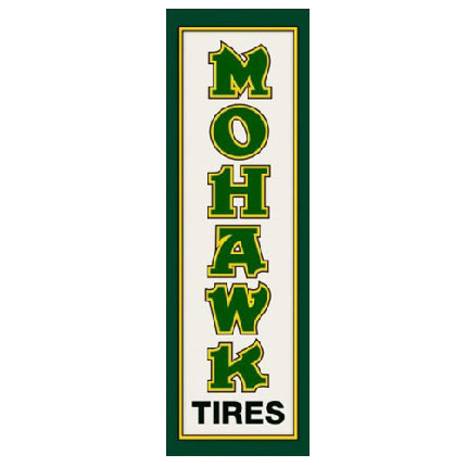 Mohawk Tires Sign