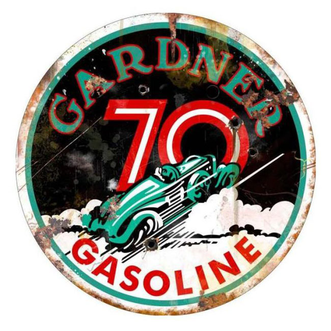 Gardner Gasoline Sign 