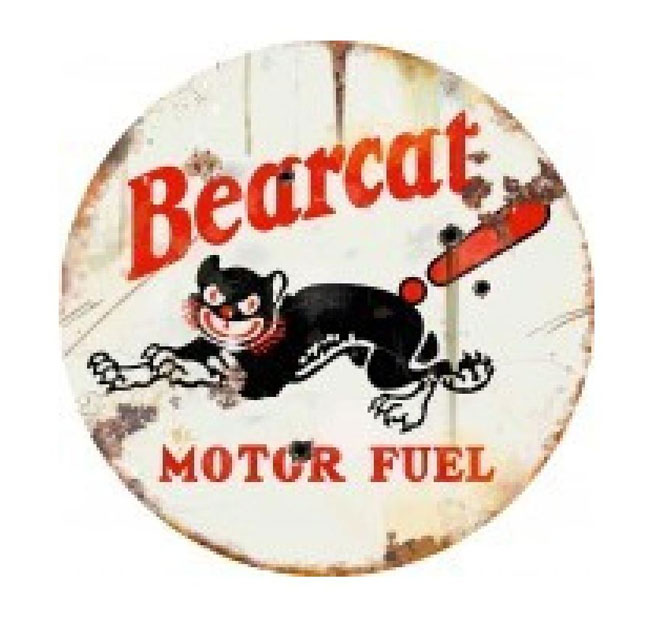 Bearcat Motor Fuel Sign