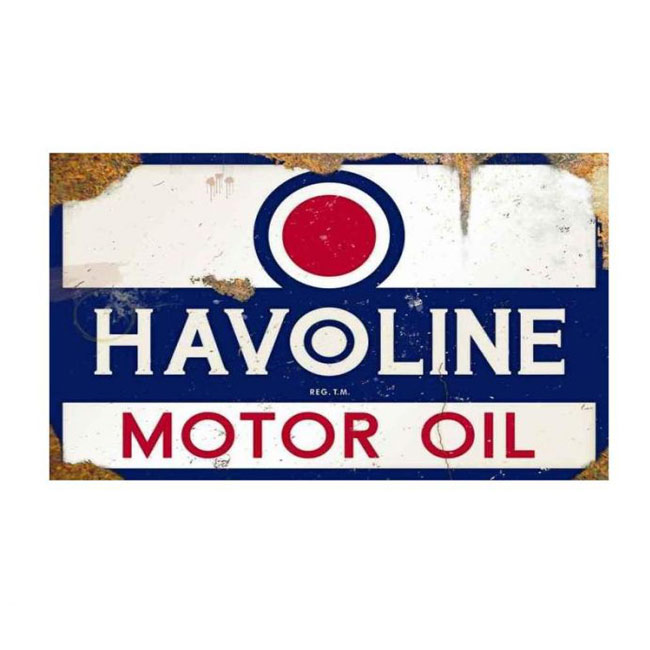Havoline Motor Oil Vintage Sign