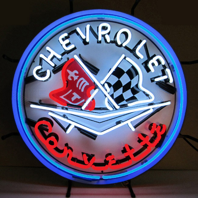 Chevrolet Corvette Neon Sign 