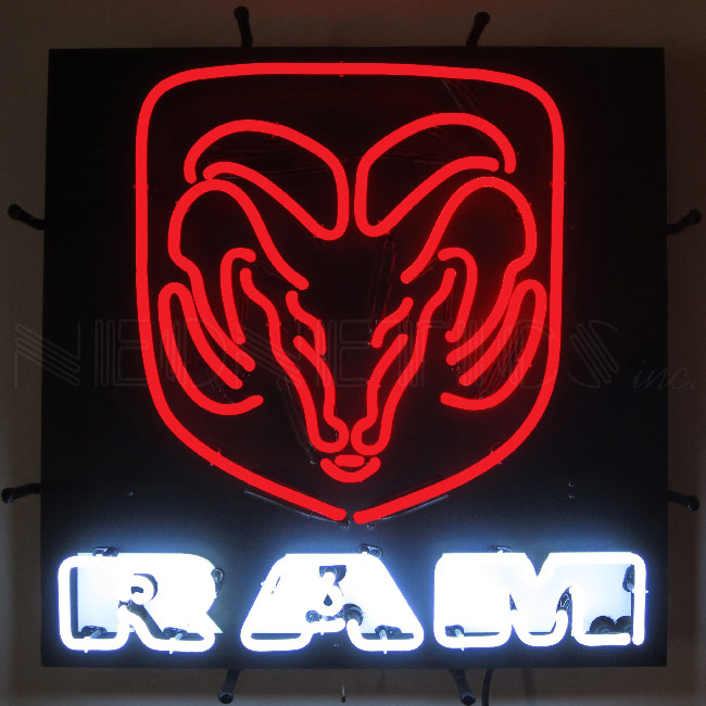 Dodge Ram Neon Sign 