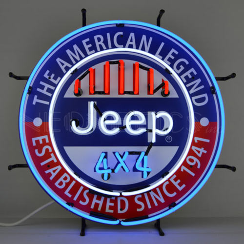 Jeep Neon Sign