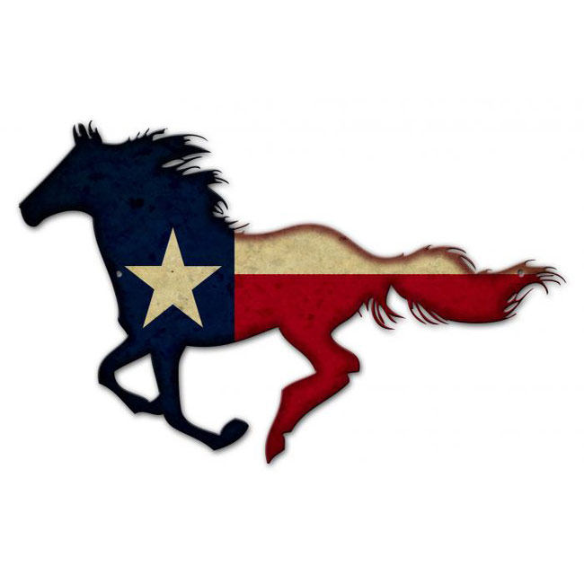 Texas Horse Sign