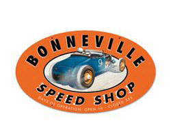 Bonneville Speed Shop Sign
