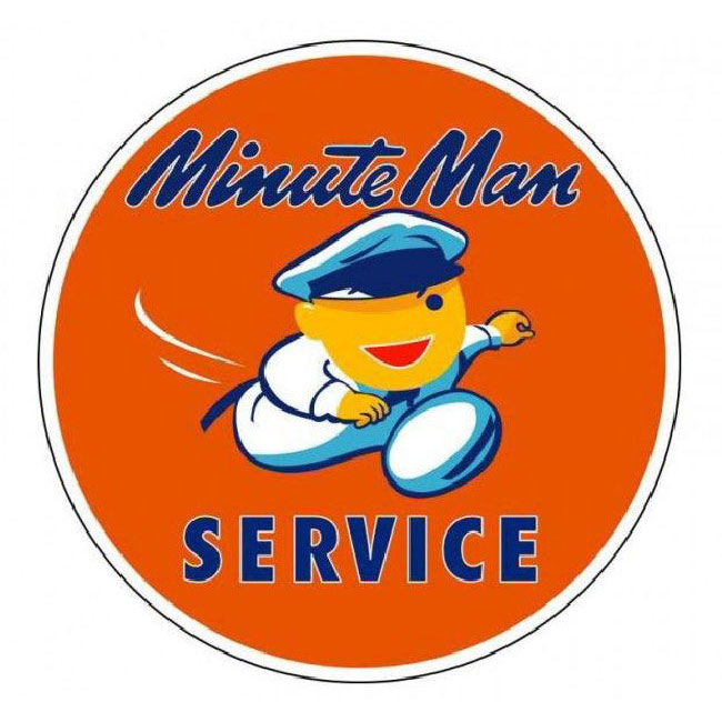 Minute Man Service Sign