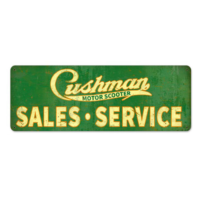 Cushman Sales & Service Sign 