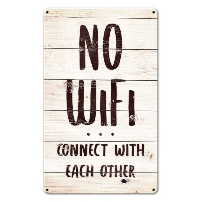 No Wifi  Sign