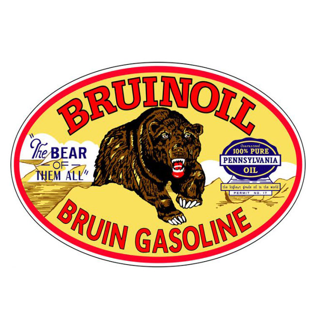 Bruin Gasoline Sign