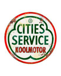 Cities Service Gas Sign