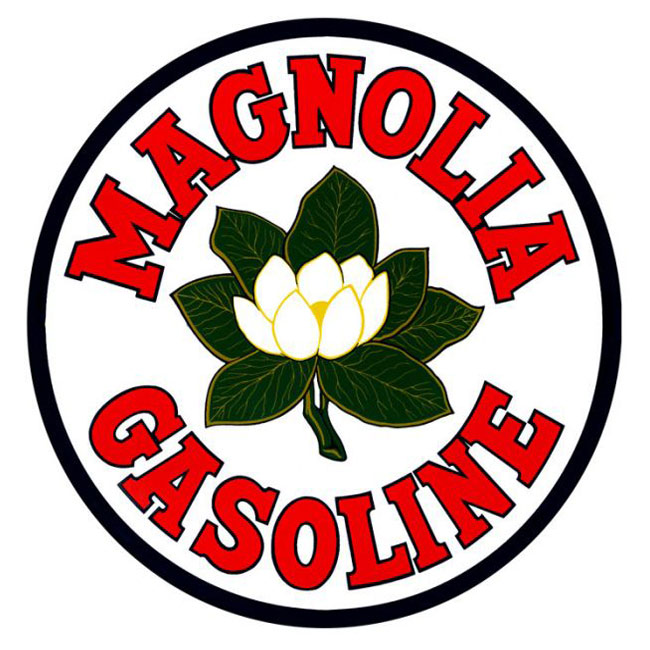 Magnolia Gas Sign